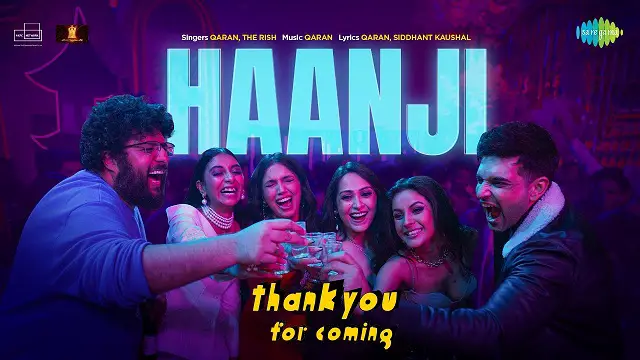 haanji lyrics in hindi, haanji lyrics, haanji lyrics in English, Thank You For Coming, haanji lyrics in hindi, haanji lyrics, Thank you for coming song
