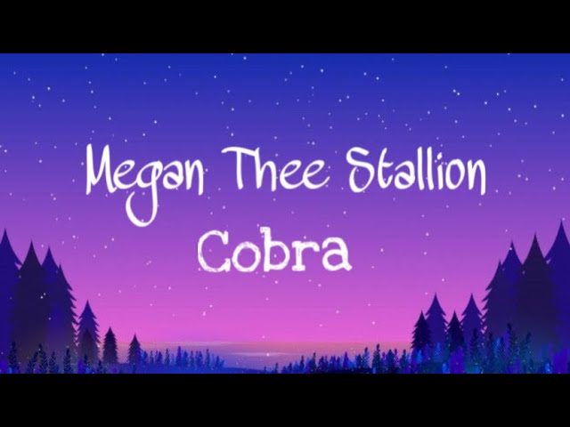Cobra Lyrics, Megan Thee Stallion Cobra Lyrics, Cobra Lyrics Megan Thee Stallion , Megan Thee Stallion new song